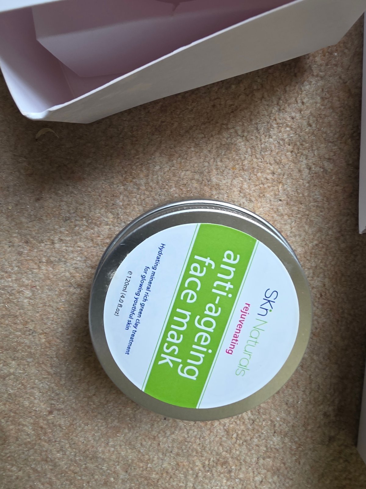 Source photograph for Job Lot 11 x SKn Naturals Rejuvenating Anti-Ageing Clay Masks 120ml - In Date 07/2027 - Business Closure