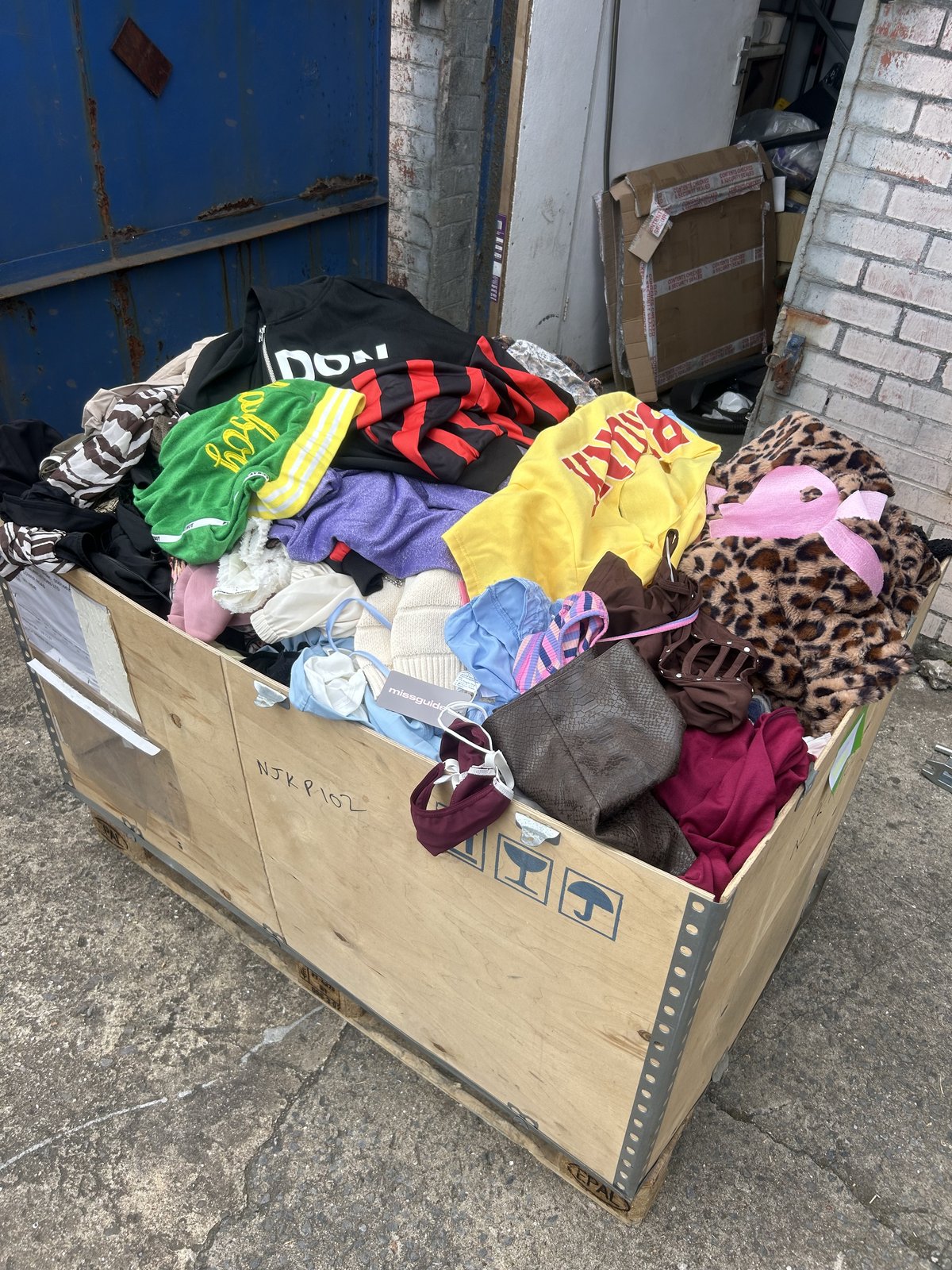Pallet of Missguided Sample Clothing