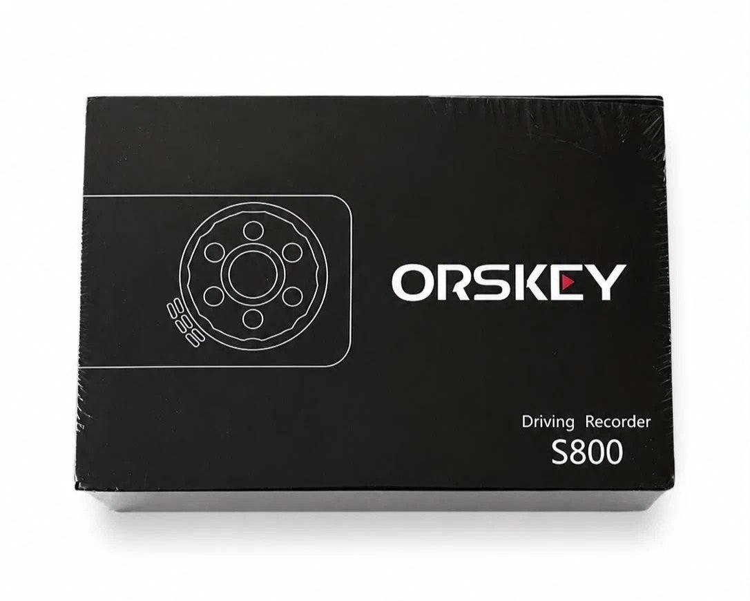2x ORSKEY S800 Dash Cam 1080P Full HD Driving Recorder3" Screen G-Sensor Car Camera