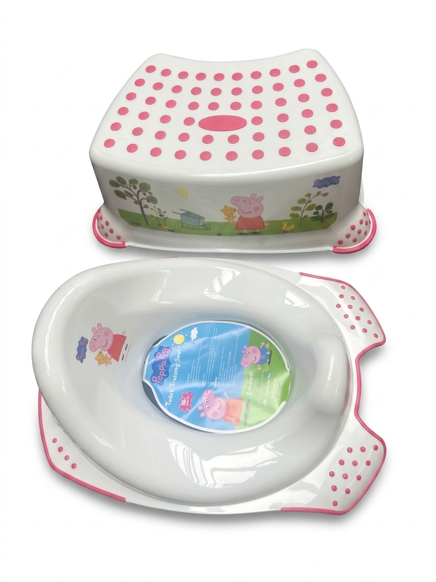 100x Peppa Pig Stool and Potty Set — photo 2