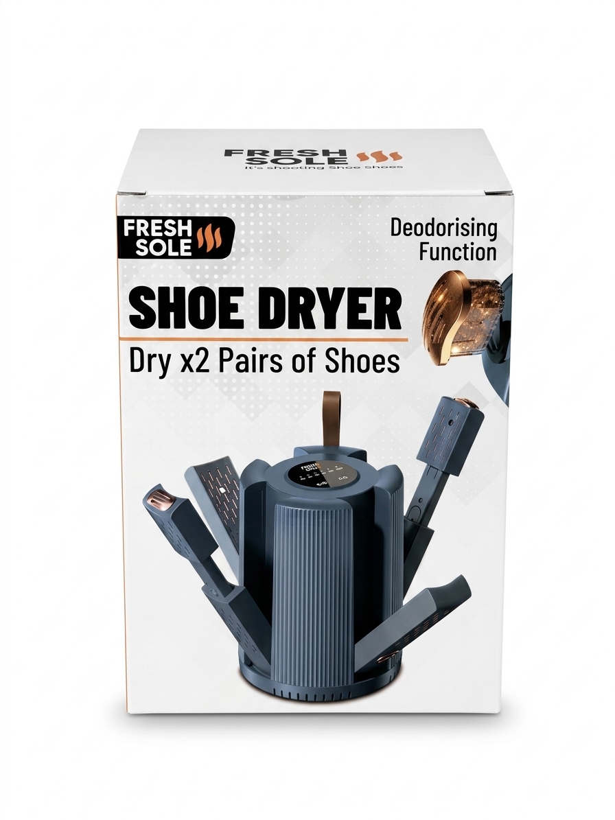 Case Deal: 12x Deodorising Shoe Dryer (Dual Pairs)