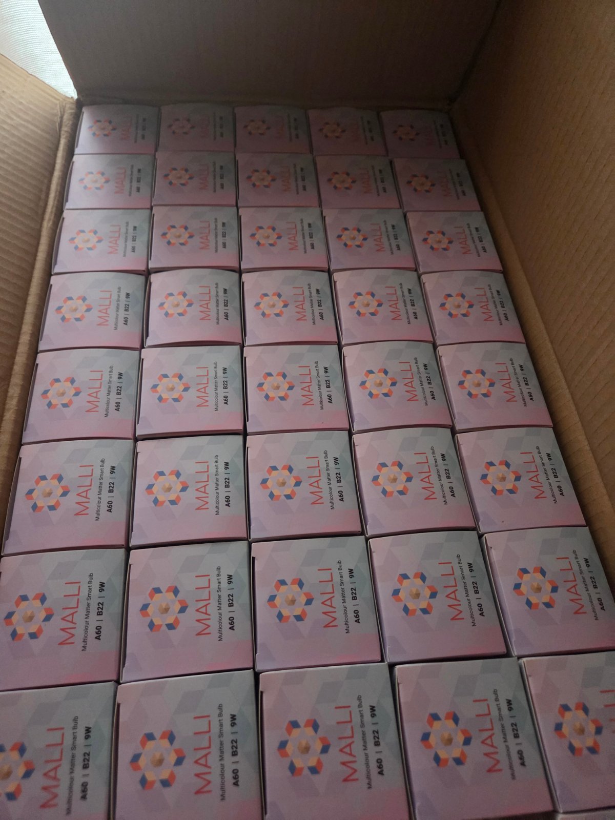 100 x Malli Matter Smart RGB B22 Bulbs – New Boxed Stock — photo 2