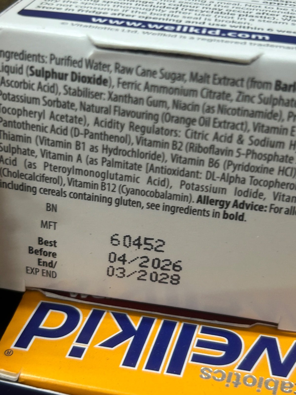 150x WELLKID MULTI VITAMIN LIQUID — photo 2