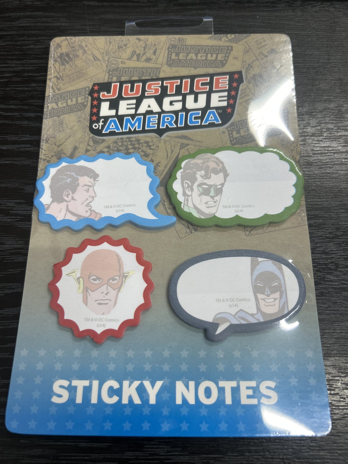 100x Justice League Sticky Notes
