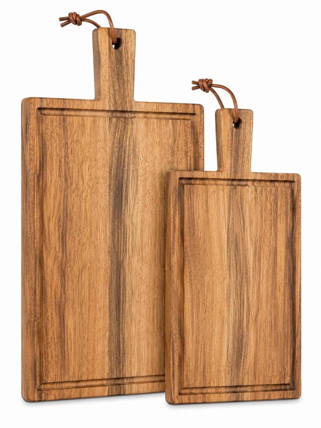 Source photograph for 90x Large Acacia Wood Serving / Chopping Boards – Wholesale Clearance Job Lot