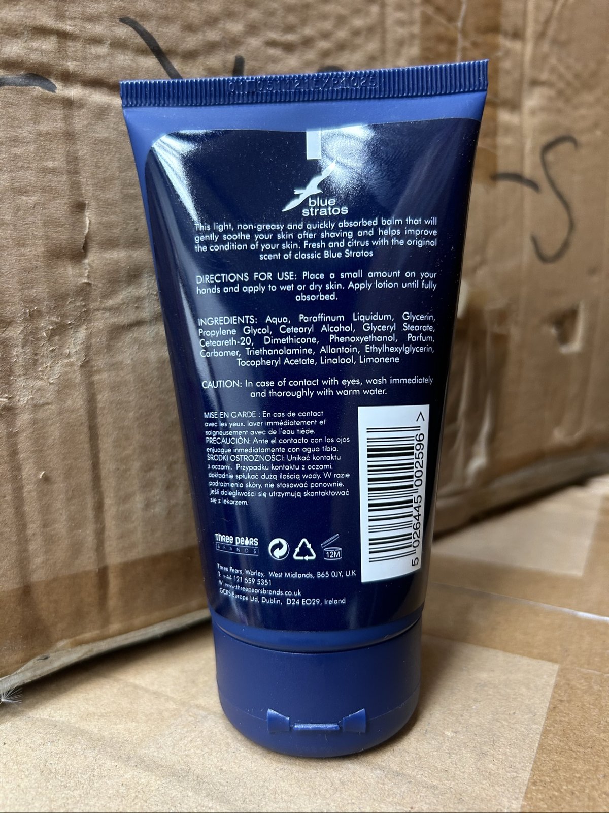800x Blue Stratos Aftershave Balm 150ml — photo 2