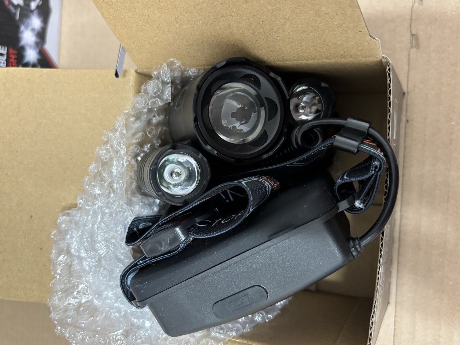 10x Rechargeable Headlights — photo 3