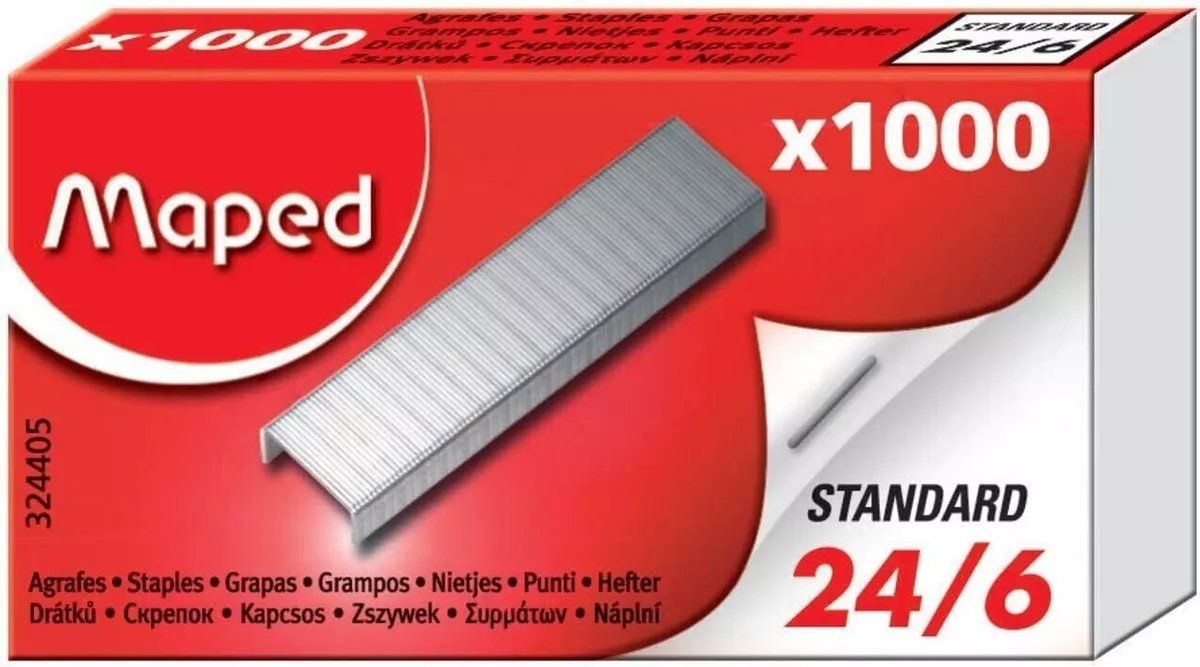 Maped New Staples 24/6 1000 — photo 2