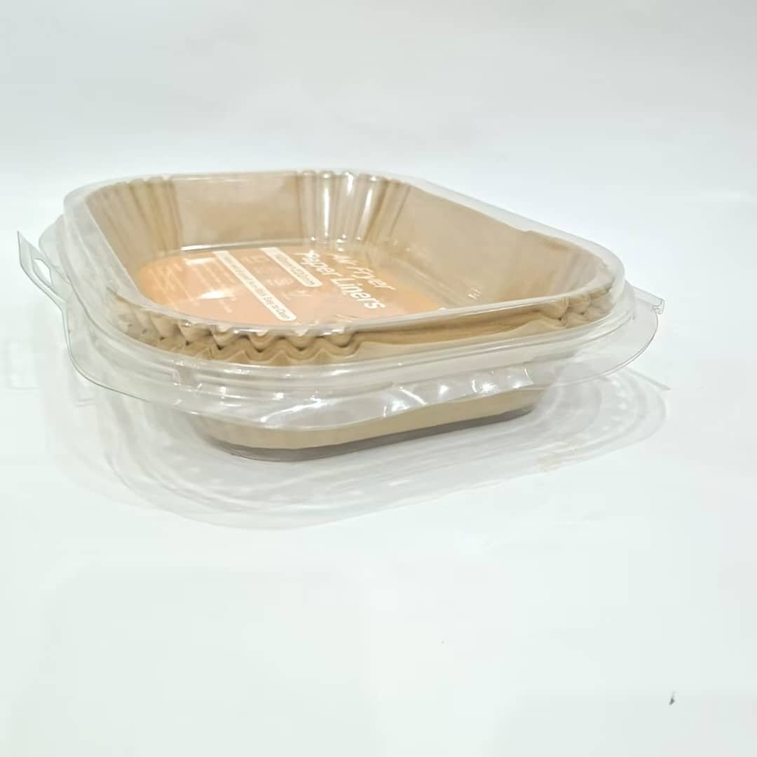 Rectangle Air fryer liners 100pcs box — photo 4