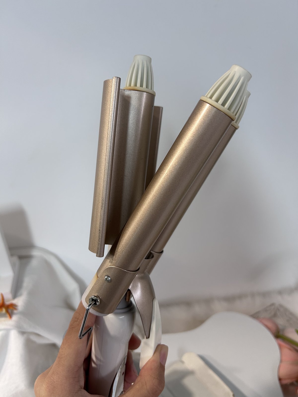 30x 3 Barrel Hair Wavers / Curling Irons - 22mm, UK Plug, New — photo 5