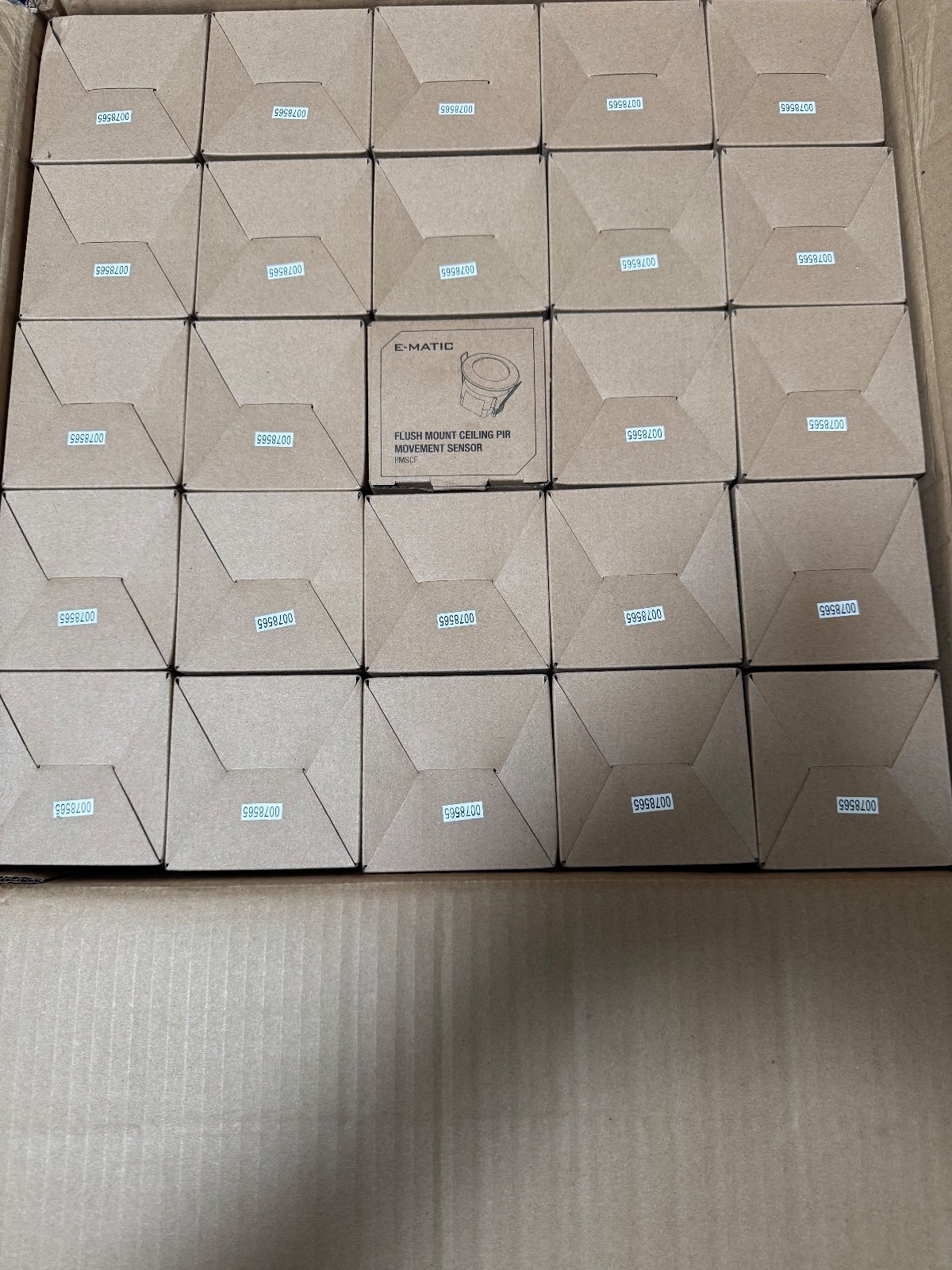 E-Matic PMSCF Flush Mount Ceiling PIR Movement Sensor – 50 Units — photo 2