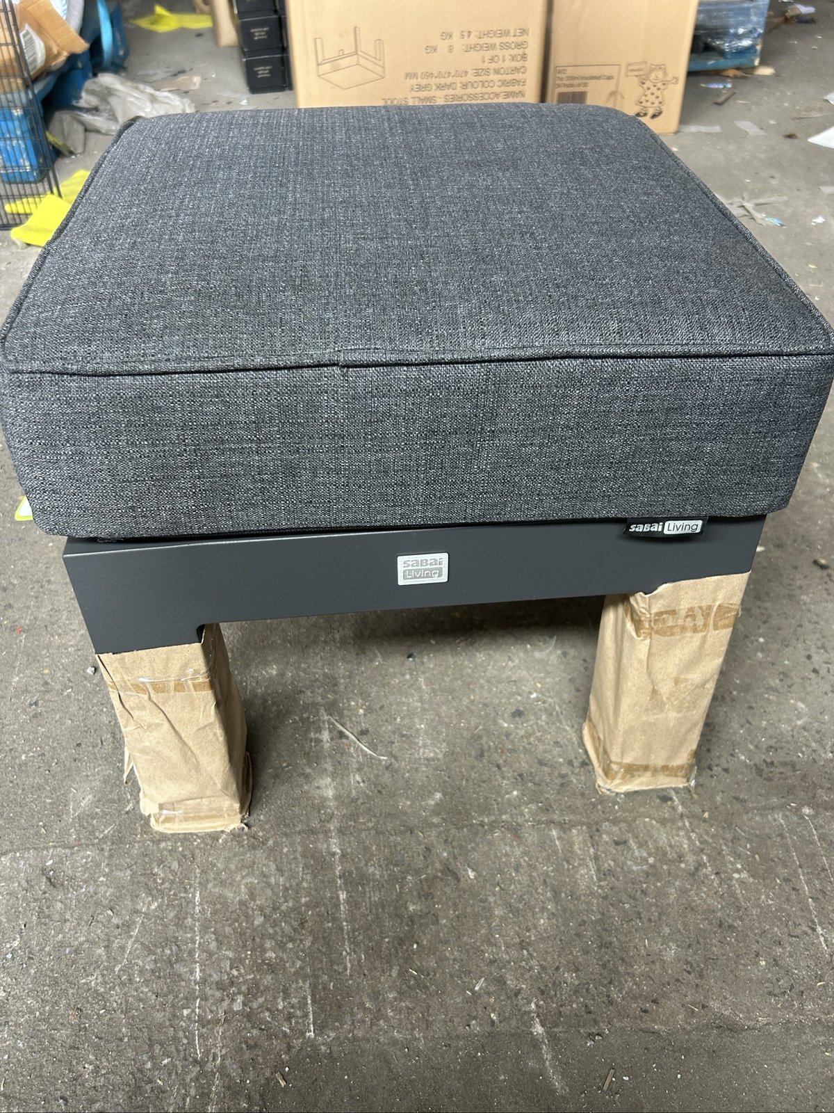 36x Sabai Living Grey Small stool — photo 2