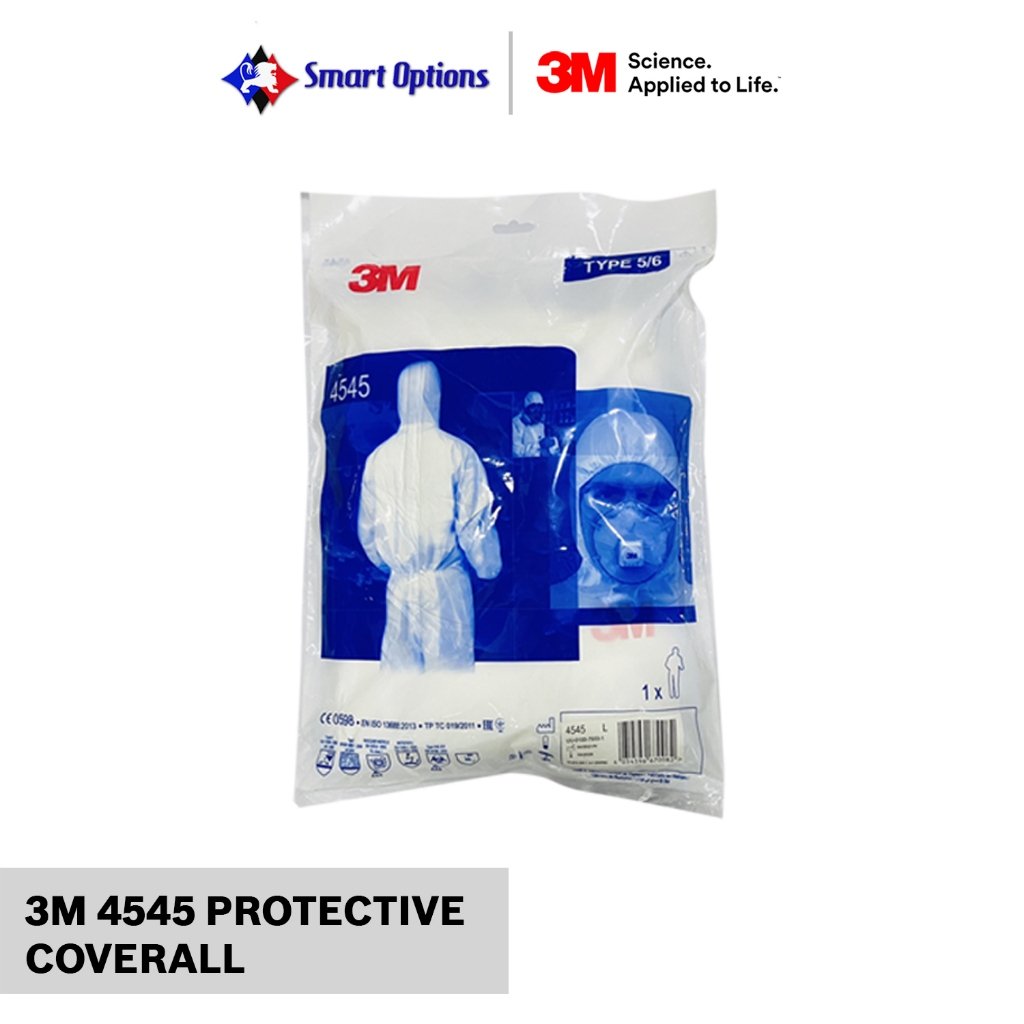 XL white coverall 3M 4545