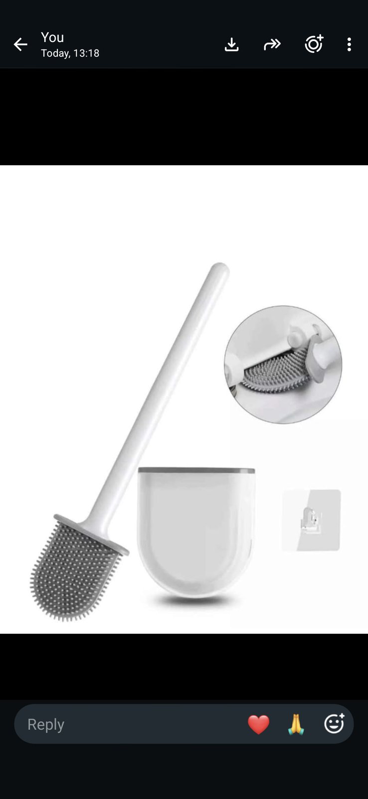 1800x Silicone Toilet Cleaning Brushes — photo 2